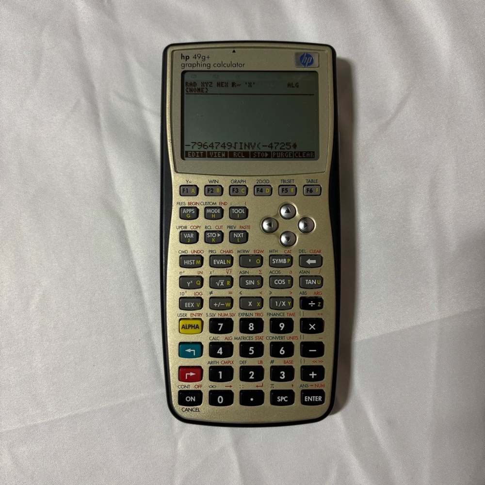 HP 49g+ Graphing Calculator – Scientific Engineering Calculator